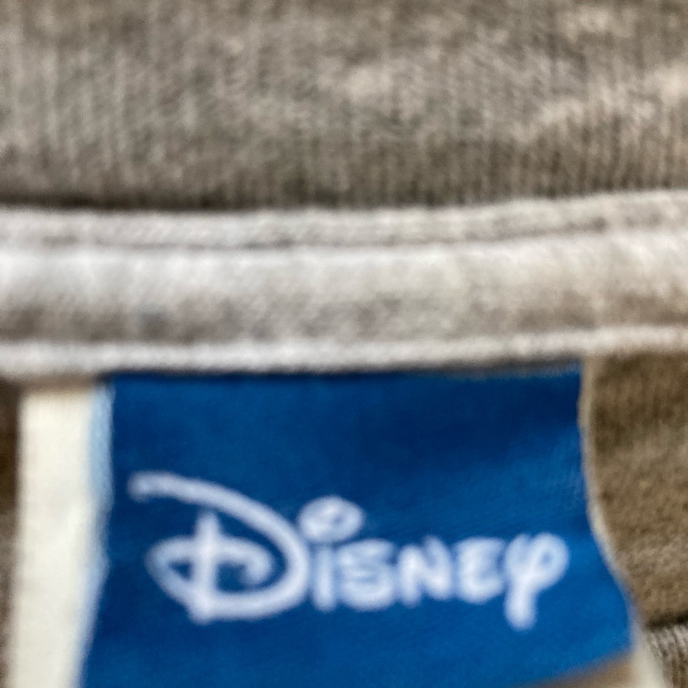 Disney Mickey Mouse Graphic T-Shirt Size Large Short Sleeve Gray. - Picture 4 of 5